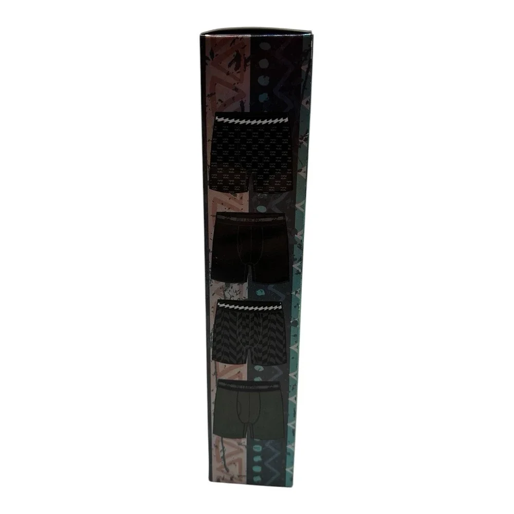 Billabong Performance Mesh Microfiber Boxer Briefs 4 Pack Men's Size‎ M Multi #5